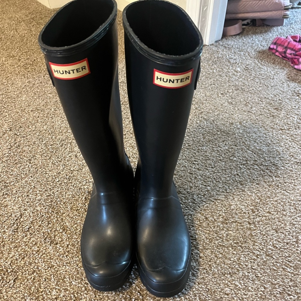 Hunter rain boots